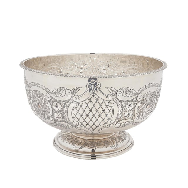 English 1900s English Sheffield Champagne Bucket or Wine Cooler With Paired Tray For Sale - Image 3 of 13