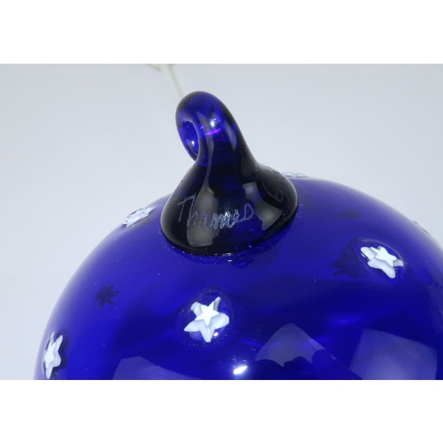 Art Glass Christmas Holiday Ornaments Including Thames Glass, Set of 3 For Sale - Image 9 of 10