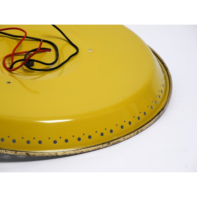 Mid-Century Modern Metal Ceiling Lamp by Ernest Igl for Hillebrand, 1950s For Sale - Image 15 of 18