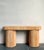 This spectacular console table is a definitive piece of Mid-Century Modern design, celebrating natural materials with...