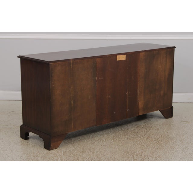 Henkel Harris Mahogany Georgian Style Dresser For Sale - Image 15 of 18