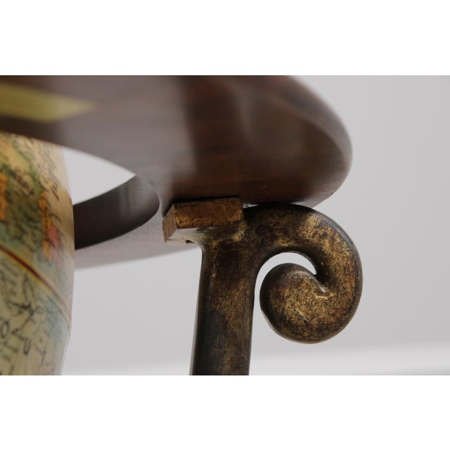 Maitland Smith Replogle Globe on Mahogany Stand For Sale - Image 9 of 16