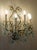 Vintage Five-Light Florentine Wall Lamp in Wrought Iron, 1970s For Sale - Image 11 of 14