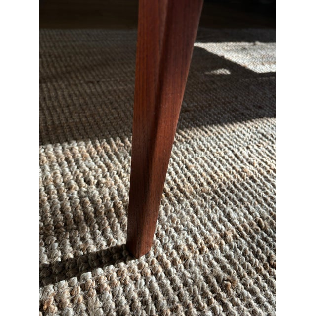 Large Wooden Coffee Table with Shelf by Ludvig Pontoppidan, Denmark, 1960s For Sale - Image 9 of 17