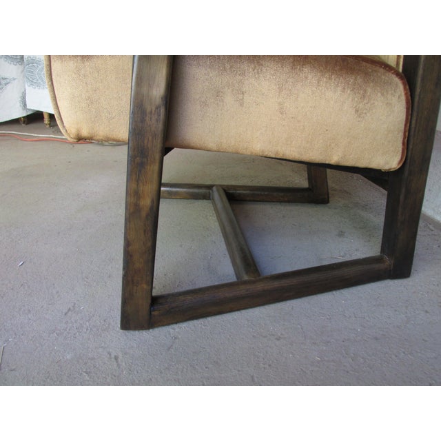 1940s Modernist Style Lounge Chair attributed to Jack Van Der Molen for Jamestown Lounge Co. For Sale - Image 9 of 10