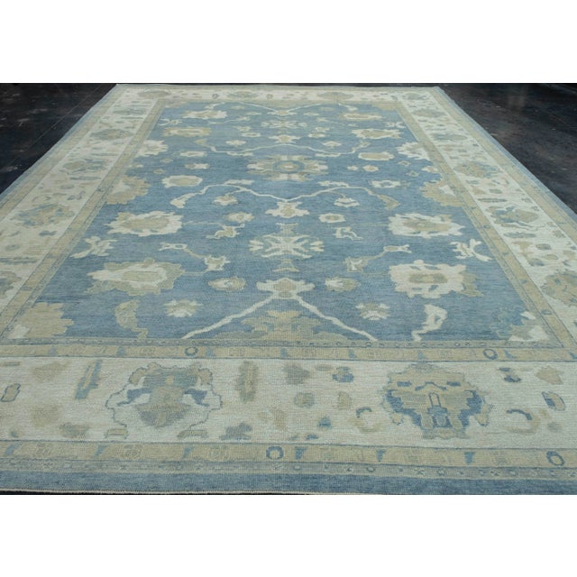 Turkish Oushak Rug 11'8" x 14'11" #18516 Explore a curated collection of hallway runners, wool rugs, and handmade...