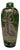 Art Nouveau Enamel Art Glass Vase: Maiden in Vineyard For Sale