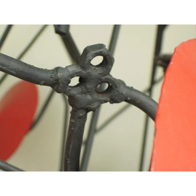 Iron & Painted Rotating Sculpture For Sale - Image 3 of 5