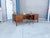 Mid Century Walnut and Burlwood Executive Desk by Hiebert For Sale In Los Angeles - Image 6 of 17