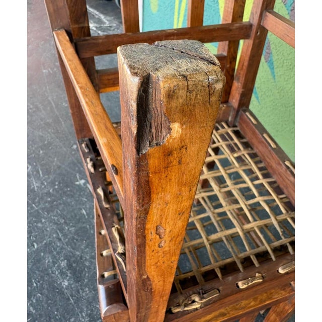 South African Dutch Cape Riempie Chair Pair For Sale - Image 14 of 14
