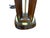 1960s 1960s Mid-Century Modern Walnut Brass Sea Shell Table Lamp W/Original Drum Shade For Sale - Image 5 of 13