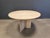 Italian Round Travertine Dining Table, 1970s For Sale - Image 11 of 14
