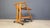 Vintage Italian Foldable Wooden Serving Cart, 1980s For Sale - Image 12 of 18