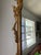 1920s Vintage Italian Rococo Style Giltwood Mirror With Gold Leaf Patina – 53” Tall For Sale - Image 5 of 9
