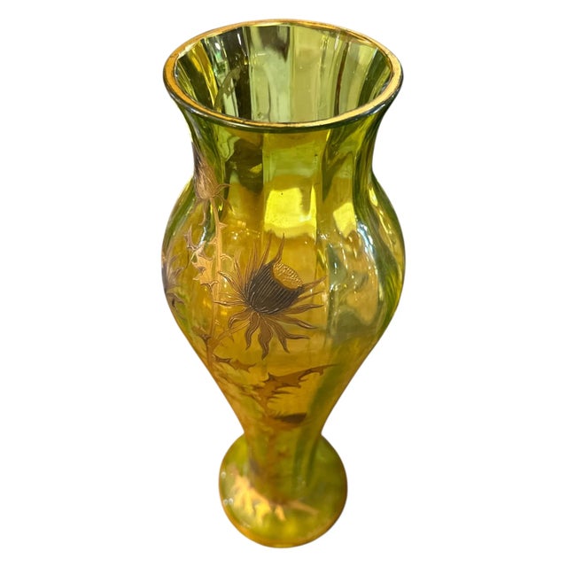 20th Century French Art Nouveau Vase For Sale - Image 4 of 6