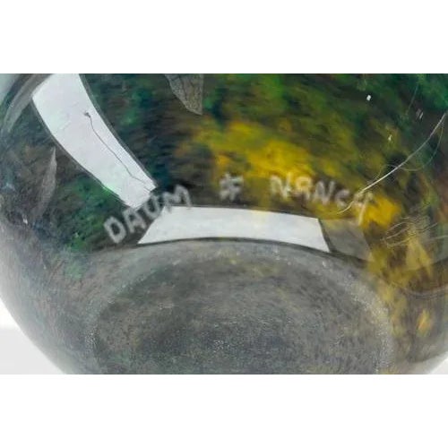 Art Deco Pate De Verre Multilayer Vase from Daum Nancy, 1930 For Sale - Image 4 of 9