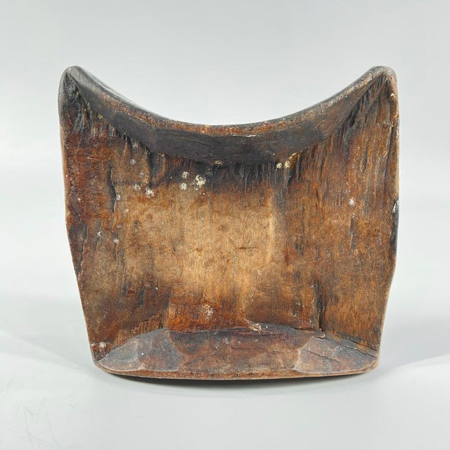 Early 20th Century Wooden Headrest Ethiopia For Sale In Denver - Image 6 of 7