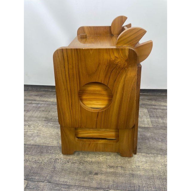 Cabinet with Drawers in Rosewood For Sale - Image 9 of 14