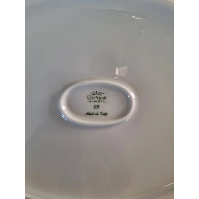 Estate Richard Ginori Antico Doccia Salad Bowl or Cache Pot For Sale - Image 9 of 12