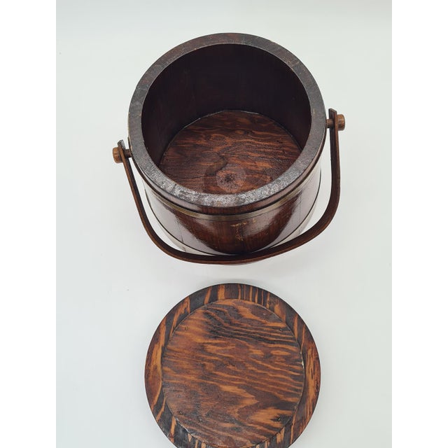 Wooden Cookie Jar, Vermont, USA, 1960s For Sale - Image 9 of 12