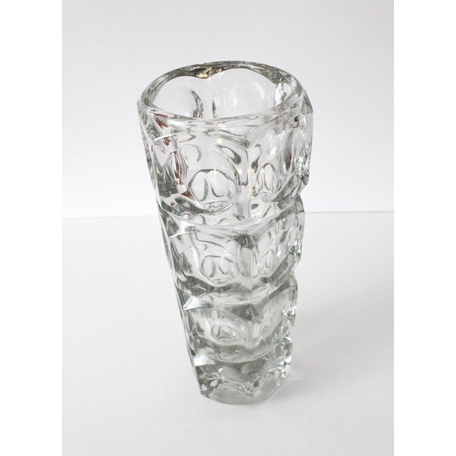Glass Vase by František Pečeny for Hermanova Hut, 1960s, in Flawless conditions. Designed 1960 to 1969 I have official...