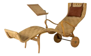 Vintage Pernilla Chaise Lounge by Bruno Mathsson, 1940s