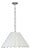 Regina Andrew Allison Scalloped Shade Pendant Large, Polished Nickel For Sale