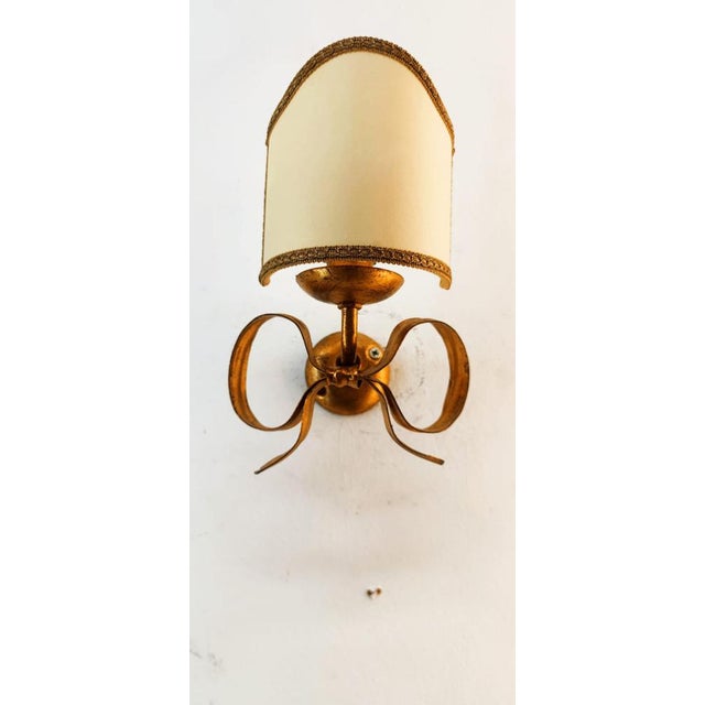 Vintage Wall Light in Wrought Iron For Sale - Image 12 of 18