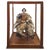 Antique Japanese Samurai Doll in Wood and Glass, Late 18th Century For Sale - Image 5 of 5