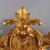 The antique French triptych mantle mirror, dating to approximately 1890, showcases the opulent Louis XIV Revival style....