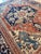 Antique Persian Serapi Carpet Handmade Oriental Rug Light Blue, Ivory, Rusty Red For Sale - Image 16 of 18