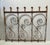 American Wrought Iron Painted Gate Panel For Sale - Image 3 of 4