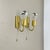 Minimalist Brass Wall Lights, Italy, 1970s, Set of 2 For Sale - Image 13 of 14