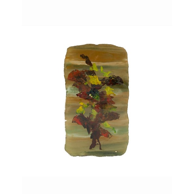 Decorative Plaque with Flowers by Duilio Barnabe for Fontana Arte, 1950s For Sale - Image 15 of 15