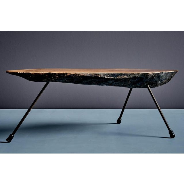 Tree Trunk Coffee Table by Werkstätte Carl Auböck, Austria, 1950s For Sale - Image 3 of 12