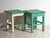 Bedside Tables in Pine Wood, Central Europe, 1940, Set of 2 For Sale - Image 3 of 12