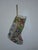 Rustic Vintage Handmade Needlepoint Christmas Stocking For Sale - Image 3 of 9