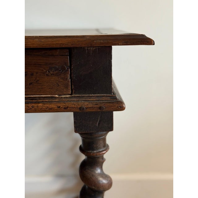 Late 17th c. French Oak Table For Sale - Image 4 of 12