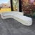 Vintage Two-Piece Curved Sectional Sofa by Erwin-Lambeth | Tufted Back A striking vintage two-piece sectional sofa by...