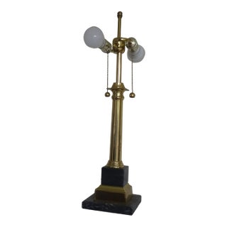 Late 20th Century Classic Chapman Style Column Lamp For Sale