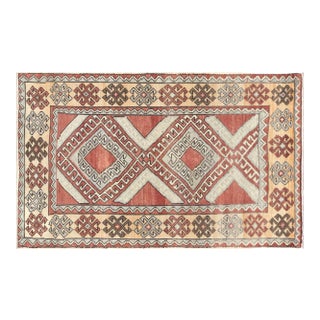 1960s Turkish Oushak Rug For Sale