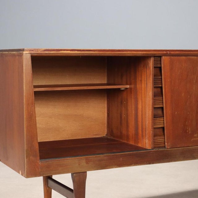 Vintage Sideboard in Teak Veneer, 1960s For Sale - Image 4 of 13