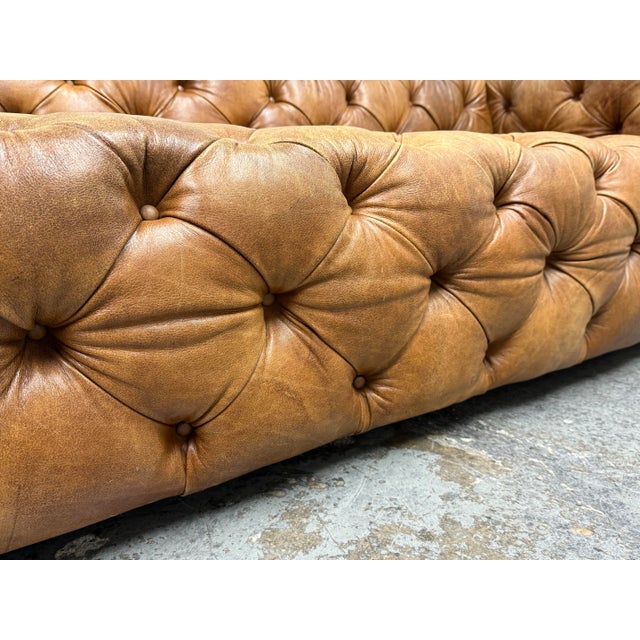 English Traditional Chesterfield Sofa For Sale - Image 10 of 12