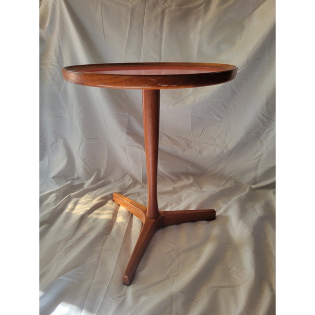 Mid-Century Modern 1960s Danish Modern Hans C Andersen Teak Side Table For Sale - Image 3 of 12