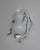 Paestrum ceramic wall light by lucile gracile dimensions: d 42 x w 35 x h 15 cm materials: glazed ceramic, platinum. All...