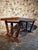 Vintage French Arts & Crafts Style Oak Table, 1930s For Sale - Image 4 of 18