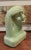 Vintage Rare Green Ceramic Mid Century Modern Head by Modern Arts Co Promo For Sale - Image 10 of 13