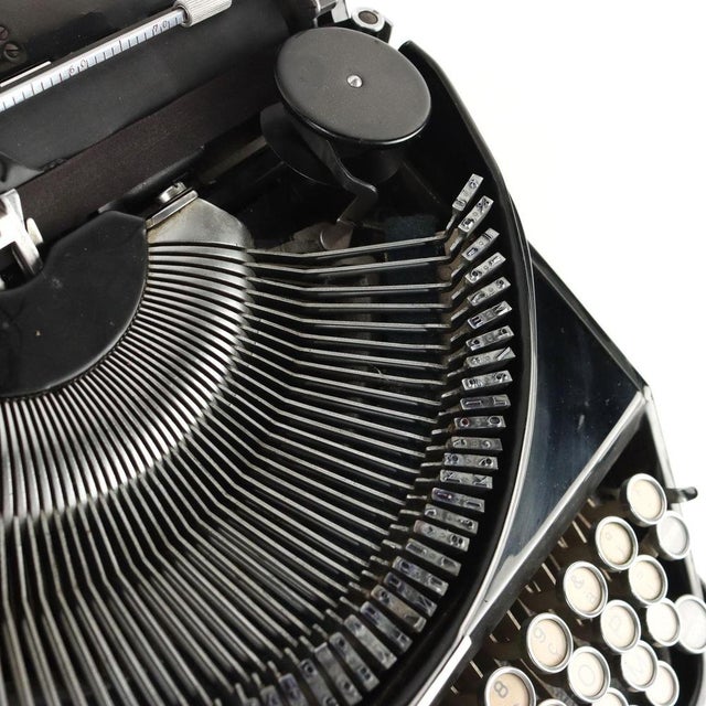 Vintage Ico Olivetti Typewriter in Metal, Italy, 1940s | Chairish