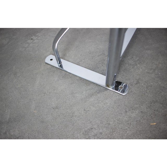 Vintage Bauhaus Chrome Wall Coat Hanger, 1930s For Sale - Image 6 of 9