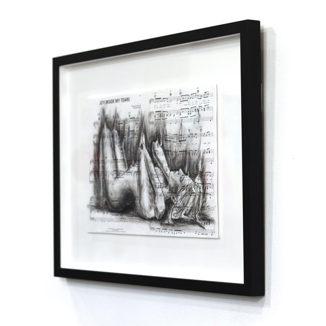 Escaping Your Memory - Mixed Media Surrealist Art Framed Original Artwork by Robert Lebsack For Sale In Los Angeles - Image 6 of 8